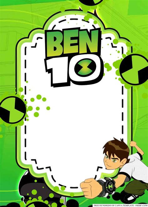 ben 10 party invitations|Ben 10 Party Invitations & Invitation Templates .